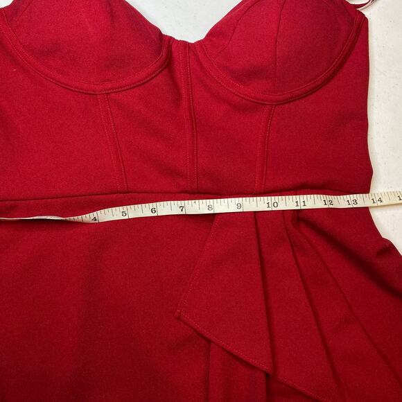 DB Studio Crepe Corset Sheath Formal Dress - Picture 7 of 10